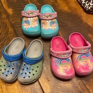 Girls crocs size 10